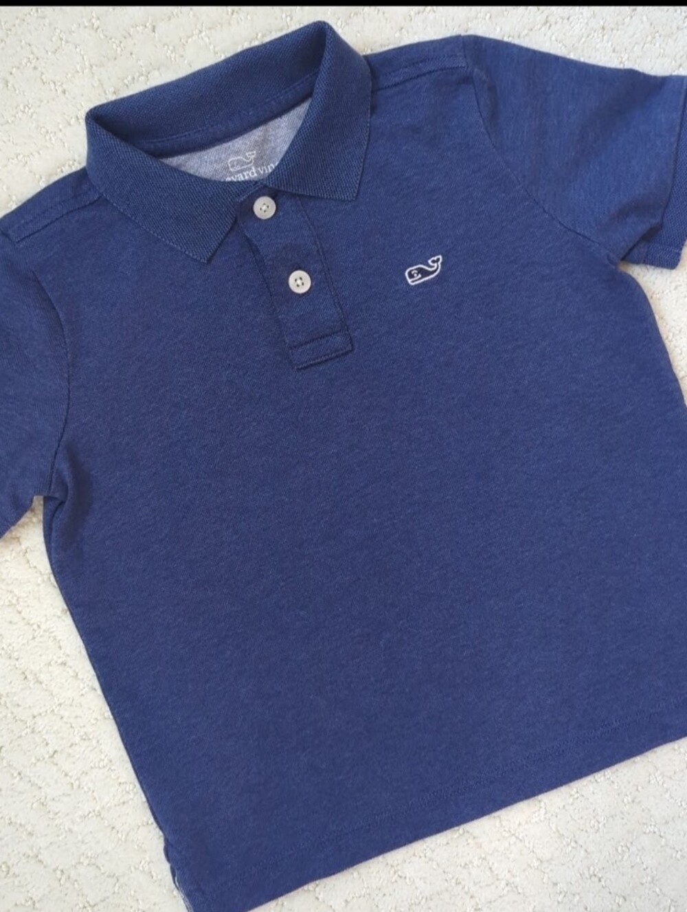 Vineyard Vines Navy Blue Edgartown Polo Boys Size 4T.